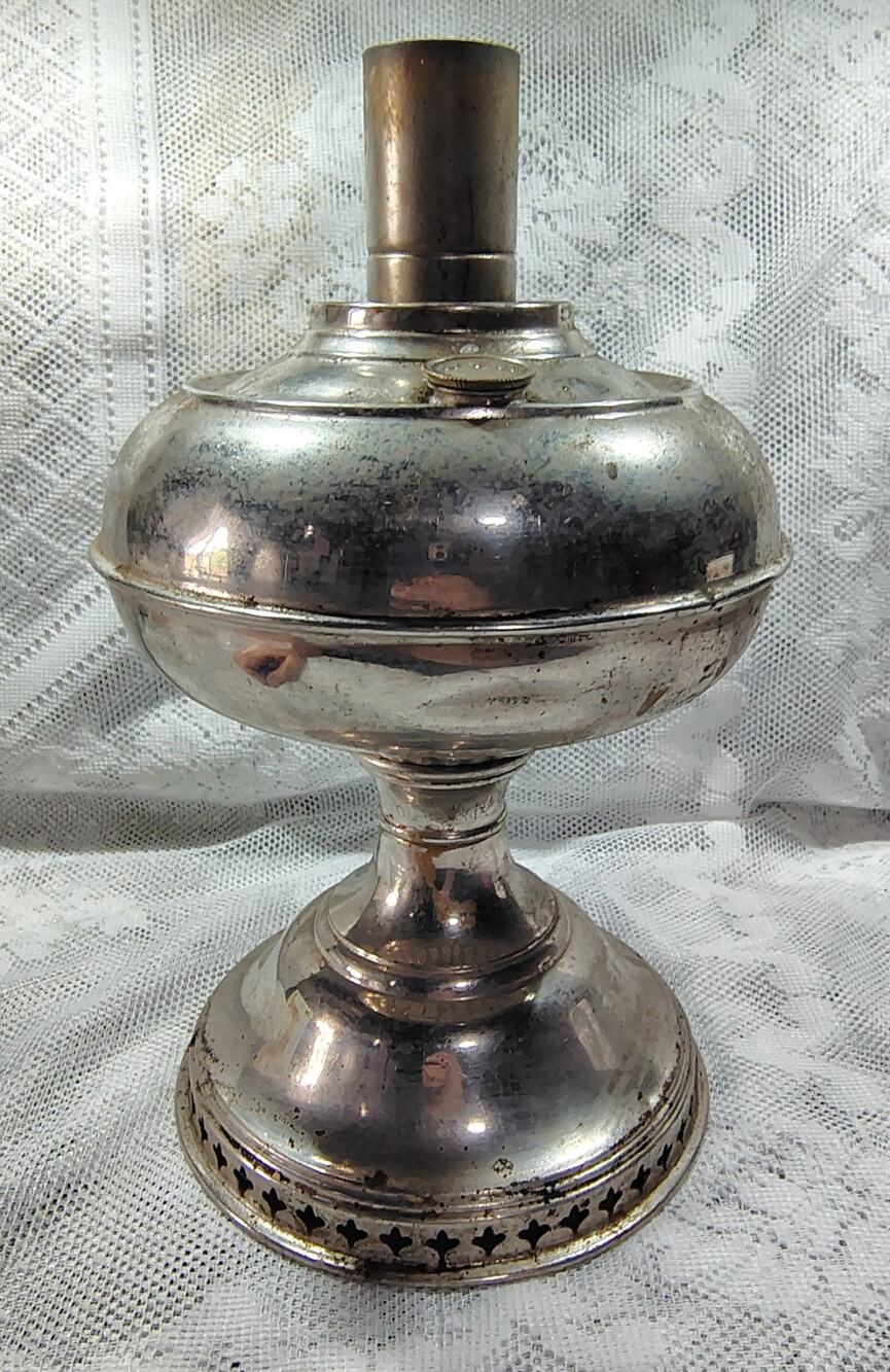 Antique Victorian B & H Aladdin Lamp Base Only
